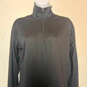 Patagonia quarter zip lightweight pullover women size medium black